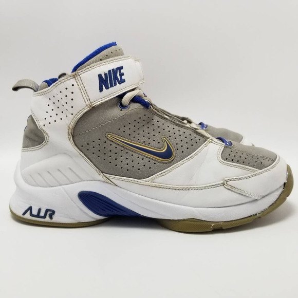 Nike Other - Nike Air Flight Baller Athletic Shoes White Gray 312808-041 Hook And Loop 8.5M